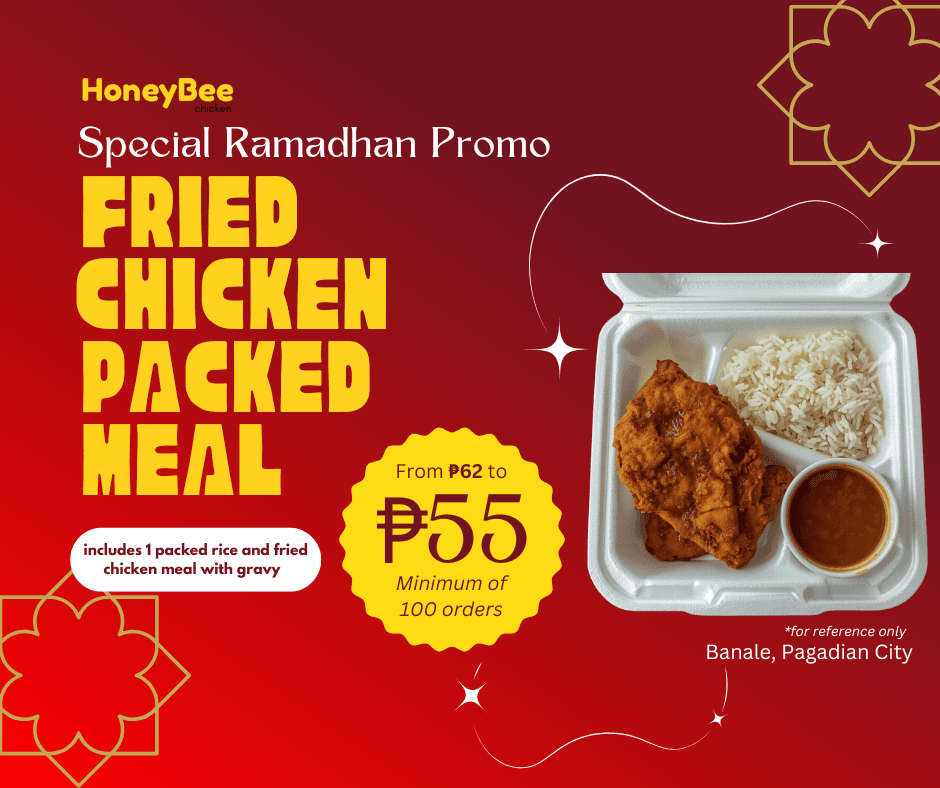 HoneyBee Chicken Ramadan promotional graphic